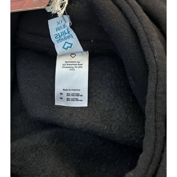 Mens XL Oakland Raiders Town Bidness 15 Black Fleece Pullover Hoodie NWT - Picture 5 of 6